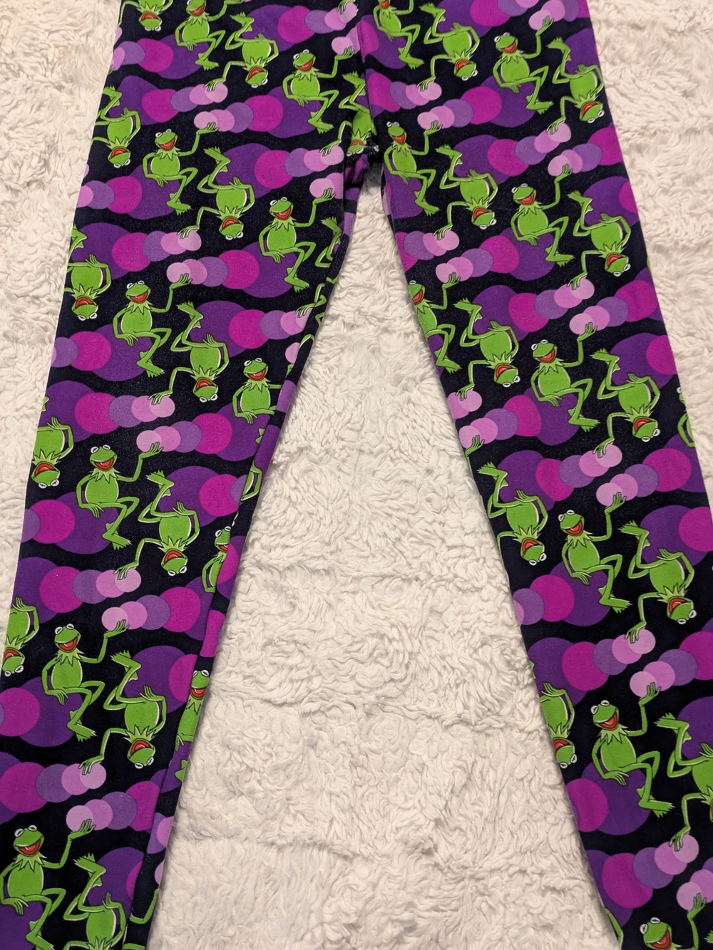 LuLaRoe Kermit Print Leggings